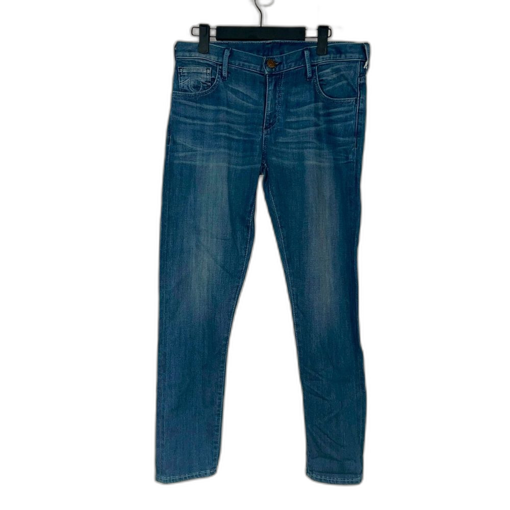 True Religion Audrey Slim Boyfriend Denim Blue Jeans Size 26 Made in the USA